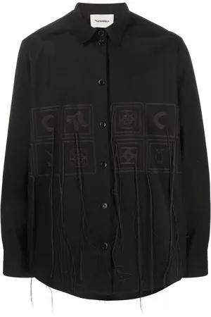 Nanushka Embroidered cotton shirt
