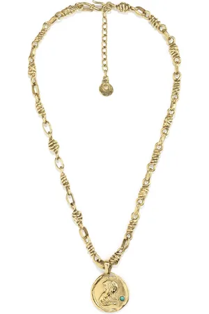 Goossens Talisman Leo medal necklace