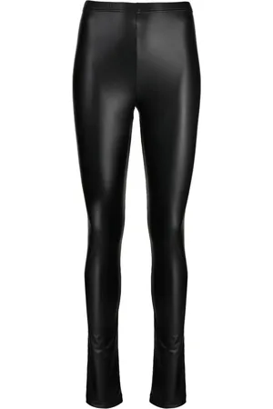 JUNYA WATANABE Mid-rise matte-finish leggings