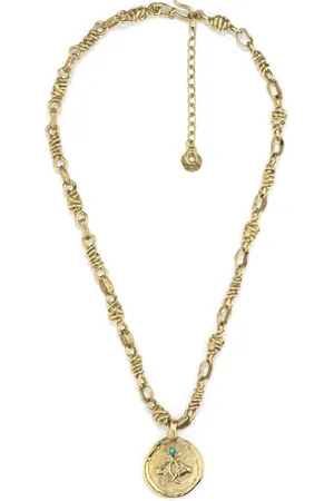 Goossens Talisman Taurus medal necklace