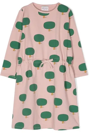 Bobo Choses Tree-print cotton dress