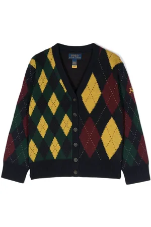 Ralph Lauren Argyle wool cardigan