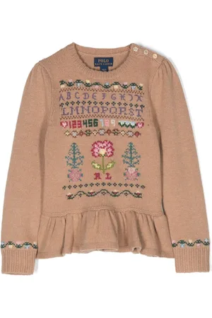 Ralph Lauren Embroidered-design crew-neck jumper