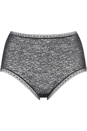 ERES Lace-panel high-waisted briefs