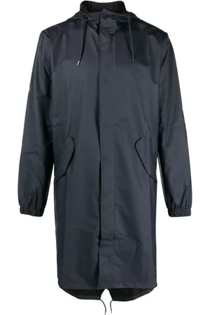 Rains Zip-up hooded raincoat
