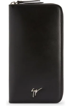 Giuseppe Zanotti Logo-plaque leather wallet