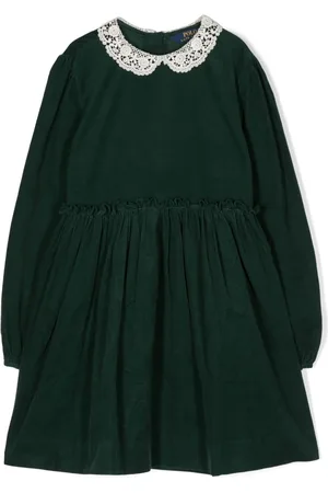 Ralph Lauren Lace-collar cotton dress