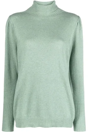Twin-Set Puff-sleeve cashmere jumper