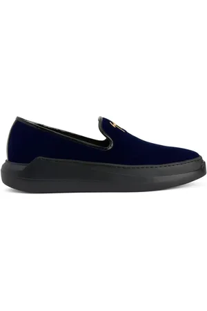 Giuseppe Zanotti Conley logo-plaque loafers