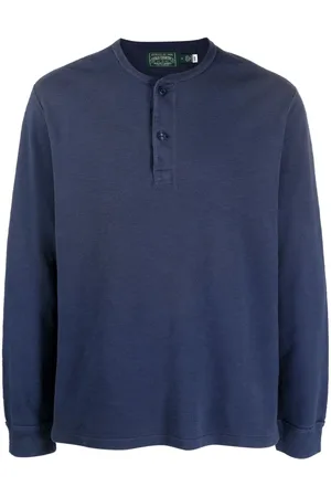 Ralph Lauren Button-up cotton sweatshirt