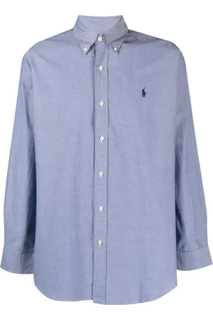 Ralph Lauren Logo-embroidered cotton shirt