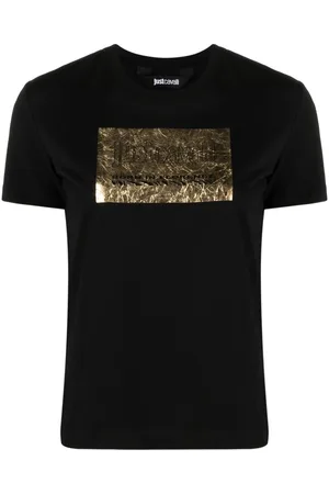 Roberto Cavalli Logo-print cotton T-shirt