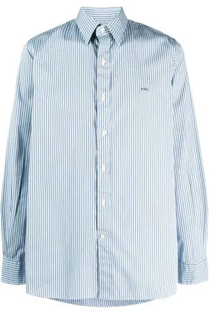 Ralph Lauren Logo-embroidered striped shirt
