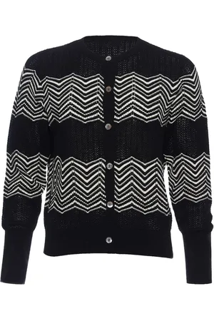 ERES Club chevron-pattern cardigan