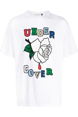 UNDERCOVER Rose cotton T-shirt
