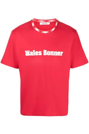 WALES BONNER Original logo-appliqu?? T-shirt
