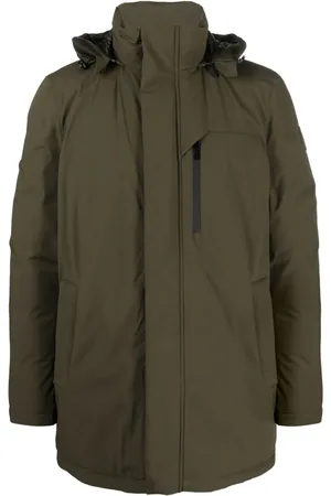 Woolrich Mountain padded-interior parka coat