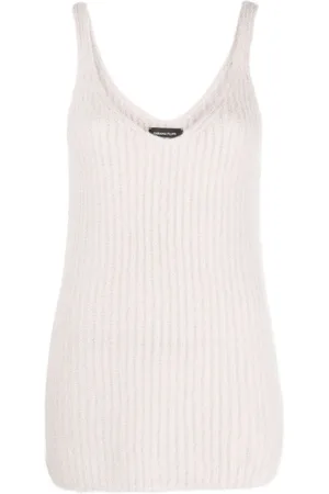 Fabiana Filippi Ribbed-knit tank top