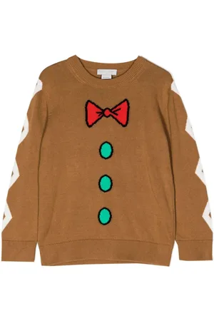 Stella McCartney Intarsia-knit cotton jumper