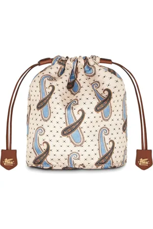 Etro Paisley-print drawstring pouch