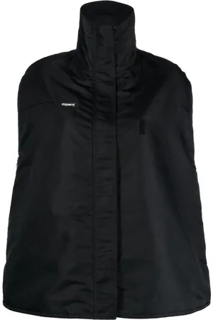 COPERNI Logo-patch bomber cape