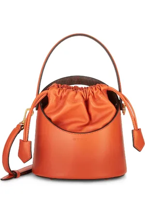 Etro Mini Saturno leather bucket bag