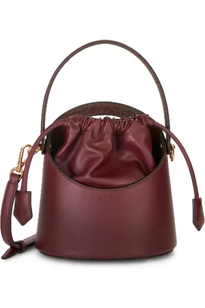 Etro Mini Saturno leather bucket bag
