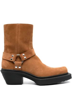VTMNTS Harness 70mm suede ankle boots