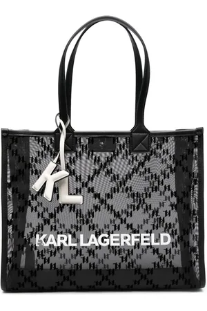 Karl Lagerfeld logo-print Tote Bag - Farfetch