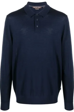 Armani long sleeve sale polo shirt sale