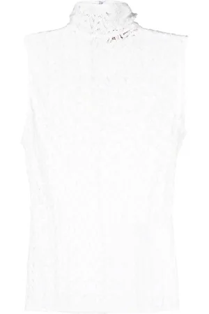Missoni Zigzag-woven high-neck top