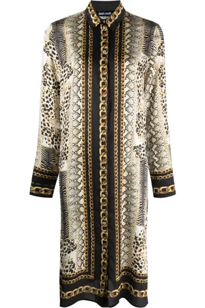 Roberto Cavalli Animal-print dress