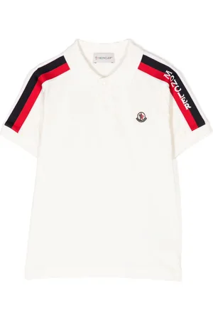 Moncler Logo-patch piqu?? polo shirt