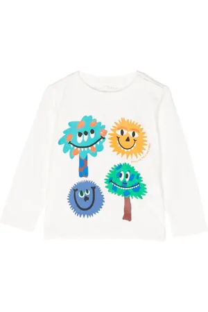 Stella McCartney Cartoon-print cotton T-shirt