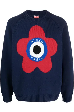 Kenzo Target logo-embroidered jumper