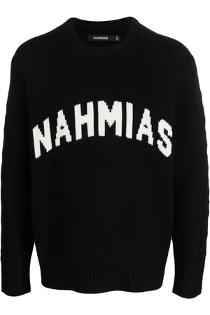 Nahmias logo-patches Hockey Jersey T-Shirt - Black