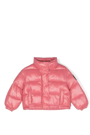 save the duck Logo-patch padded-design jacket