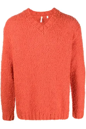 Sunflower Aske fleece-texture jumper