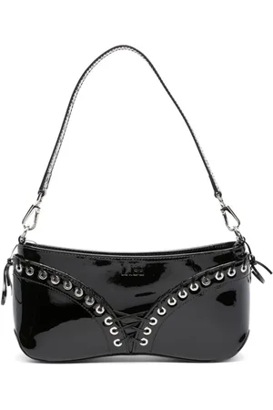 Ludovic De Saint Sernin The Cleavage patent leather shoulder bag