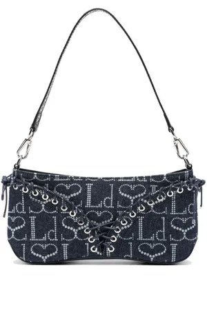 Ludovic De Saint Sernin The Cleavage denim shoulder bag