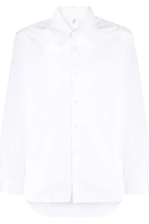 Sunflower Pleace poplin long-sleeved shirt