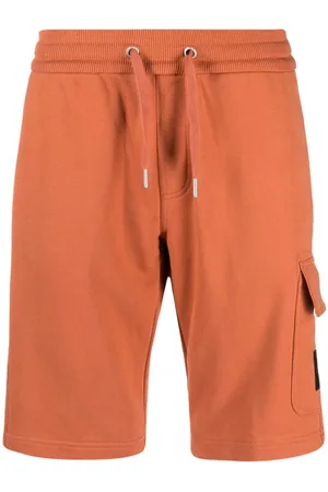 Calvin Klein Logo-patch cotton track pants