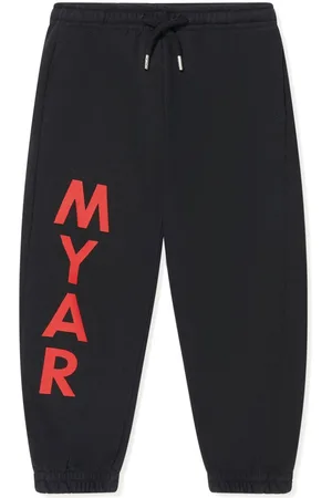 MYAR Logo-print cotton track pants