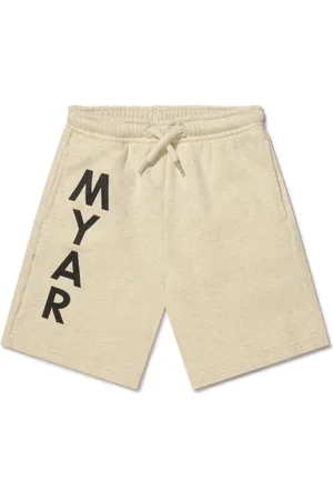 MYAR Logo-print cotton shorts
