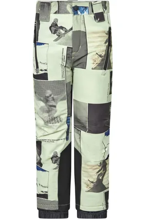 Molo Graphic-print waterproof trousers