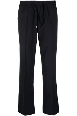 Sandro New Alpha drawstring-waistband trousers