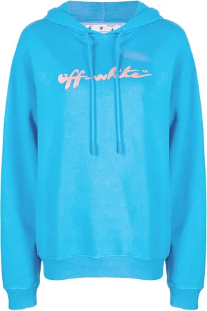 OFF-WHITE Logo-print cotton hoodie