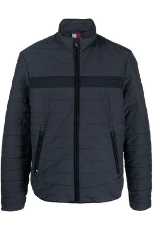Tommy Hilfiger Logo-embroidered padded jacket