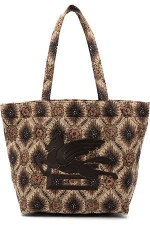 Etro Trotter jacquard tote bag