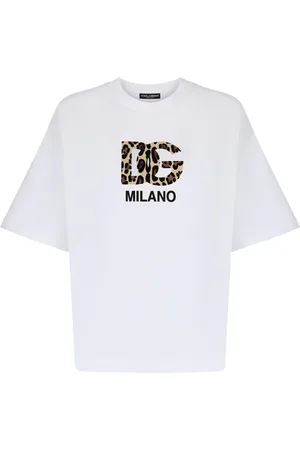 Dolce & Gabbana Logo-print cotton-blend T-shirt